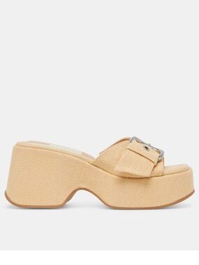 Dolce Vita Raffia Heel 8.5